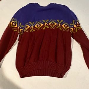 Red and purple sweater | United Colors Of Benetton | Large